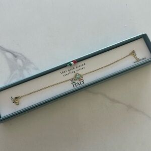 804. Mia Fiore 18KT gold plated sterling silver bracelet